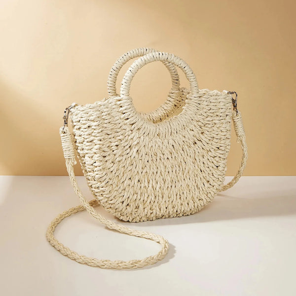 Y2K Handwoven Handbag