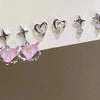 Y2K Aesthetic Earing Set