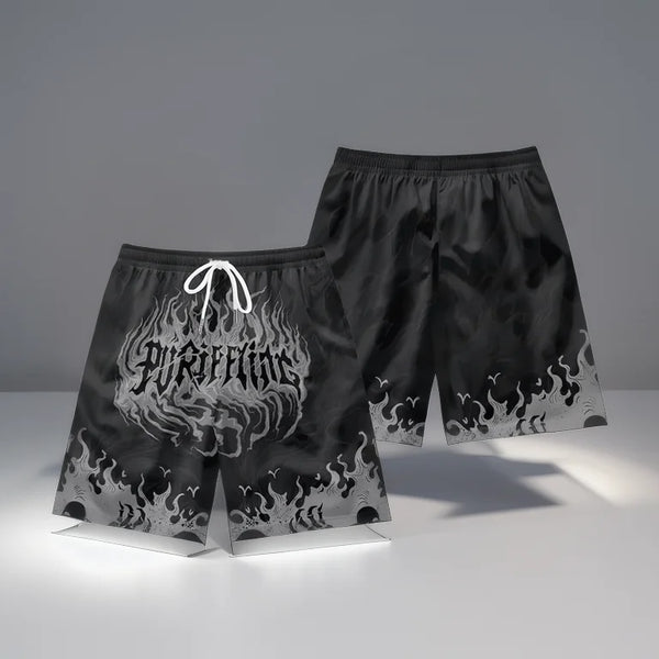 Y2K Goth Street Shorts