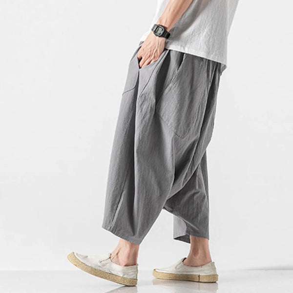 Y2K Cotton Parachute Pants
