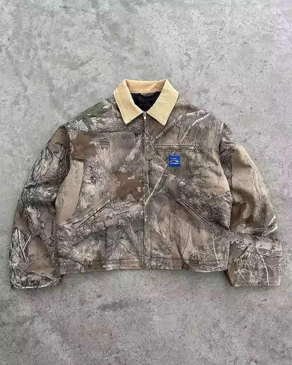 Retro Y2K Motorcycle Jacket