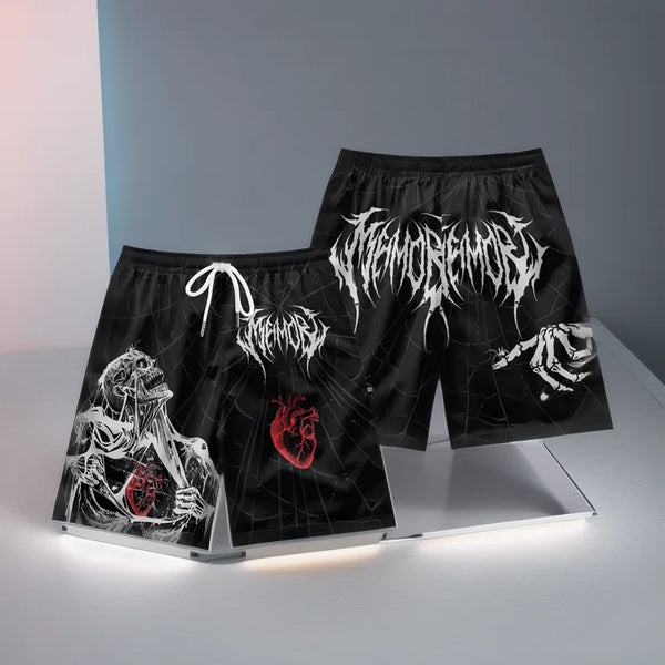 Y2K Goth Street Shorts