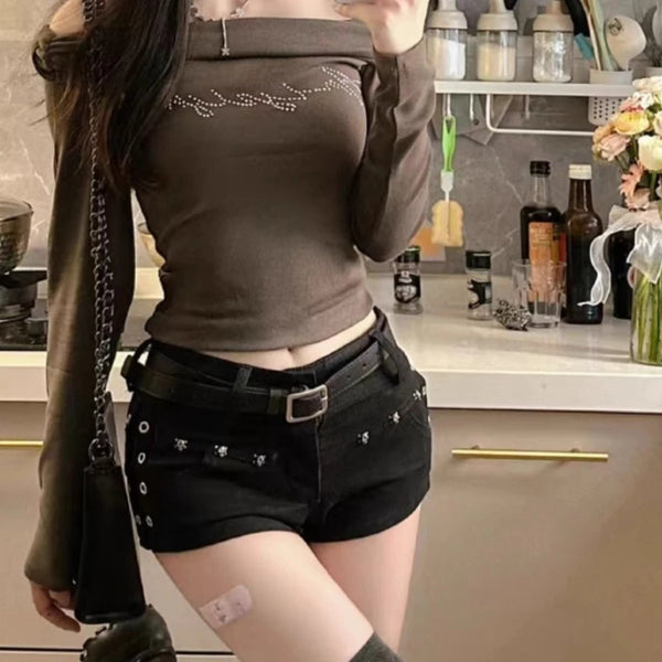 Y2K Hot Denim Shorts