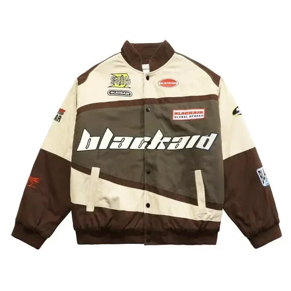 Y2K Embroidered Bomber Jacket