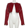 Women’s Y2K Leather Crop Jacket