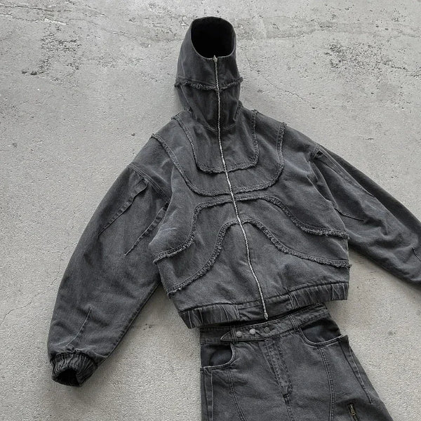 Stormwave Hooded Denim Jacket