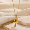 Y2K Gold Color Necklace