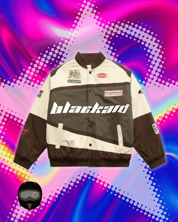 2022 autumn and winter new American retro hip-hop Y2K loose men and women thin baseball clothing street racing clothingjacket