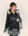 Fur-Lined Y2K Harajuku Outerwear – Women