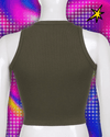 Printed y2k Cropped Tanks Crop Top Sleeveless O Neck Corset Tops Female Summer Basic Tee Tops Club
