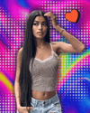 Hugcitar 2024 Leopard Print Slips Bows Patchwork Lace Sexy Slim Crop Camis Top Summer Fashion Women Y2K Outfits Festival Party