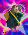 Brazil Aesthetic Zip Up Hoodies 2000s Retro Grunge Mall Goth Jacket Coat Y2K  Vintage Slim Sweatshirts Letter Embroidery Graphic