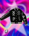 American New Hip Hop Embroidered Coat Y2K Retro Harajuku Baseball Uniform Jacket Men Street Gothic Punk Casual Loose Streetwear