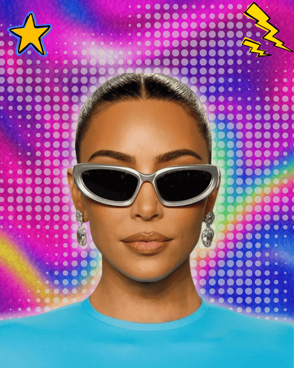Trendy Y2K Cycling Sunglasses Outdoor Millennium Futuristic Sun Glasses UV Protection Street Shooting Eyewear for Women & Men