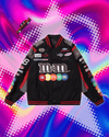 Embroidery M Letter Harajuku Baseball Jacket Coats Men Women Hip Hop Printed Couples Harajuku Patch Varsity Y2K Bomber Jackets