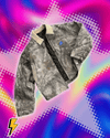 Y2K fashion camouflage men jacket American style street casualwear V neck polo top vintage pattern men women Harajuku sweatshirt