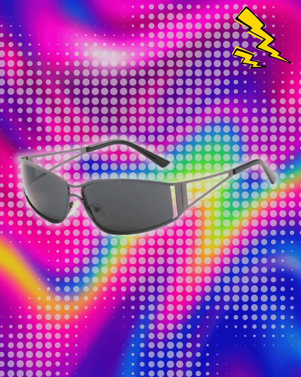 Y2k Sunglasses Women Men Oversized Brand Designer Gradient Goggle Sun Glasses Steampunk Glasses Shades Eyewear Mirror Eyeglasses