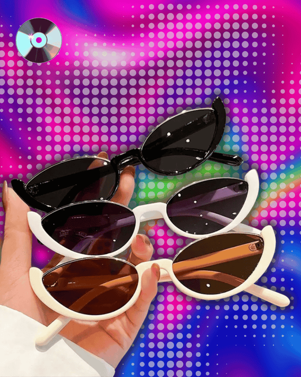 Hot Sale Vintage Cat Eye Sunglasses Half-frame Shades Goggle Sun Glasses Fashion Trendy UV400 Eyewear Accessories for Women