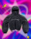 Divin Vintage Washed Jacket Y2K Zipper Hoodie Mens Rock Hip Hop Retro Embroidery Oversized Hoodie Sweatshirt Zipper Jacket Coats