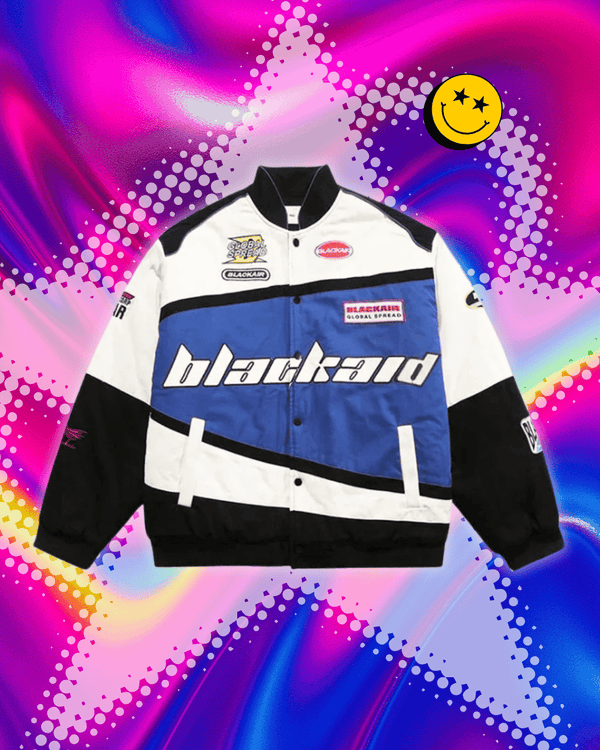 2022 autumn and winter new American retro hip-hop Y2K loose men and women thin baseball clothing street racing clothingjacket