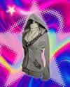 Women's Y2K Leopard Print Hoodie