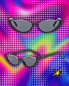 Hot Sale Vintage Cat Eye Sunglasses Half-frame Shades Goggle Sun Glasses Fashion Trendy UV400 Eyewear Accessories for Women