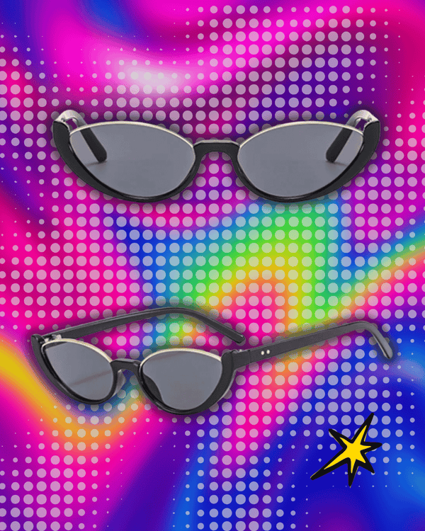 Hot Sale Vintage Cat Eye Sunglasses Half-frame Shades Goggle Sun Glasses Fashion Trendy UV400 Eyewear Accessories for Women