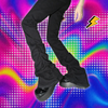 REDDACHiC Black Ruched Flare Jeans Women Solid Stretch Bootcut Stacked Pants High Rise Trousers Harajuku Goth Grunge Y2k Clothes