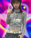 Y2K Short Zipper Coat