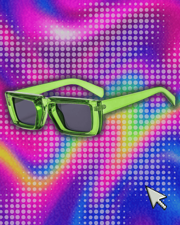 New Y2K Sunglasses for Men Women Trendy Sun Glasses Goggle Man Brand Designer Square Glasses Shades Female UV400 Eyewear