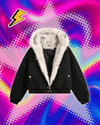 Y2K Winter Warm Clothing Men Women Retro Simple Plush Coat Sportswear New Loose Leather Motorcycle Punk Fur Collar Jacket Couple