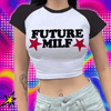2023 Sexy T Shirts Future Milf Star Fashion Women Crop Top Harajuku Streetwear Outfits Summer Sexy Party Femme Y2k Women Clothes