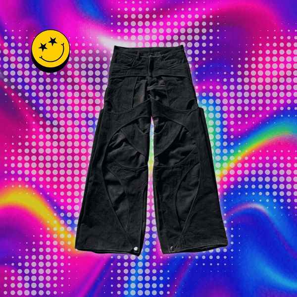 2024 New Gothic Retro Jeans for Men Wide Leg Straight Black Y2k Baggy Jeans Harajuku Hip Hop High Waist Denim Pants Streetwear