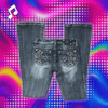 Y2K Diamond Embroidery Jeans