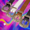 Women'S Belt Vintage Carved Needle Buckle Men'S Belt Punk Hip Hop Rock Style Jeans Belt Y2K Belt PU Leather Belt Cheap Belt