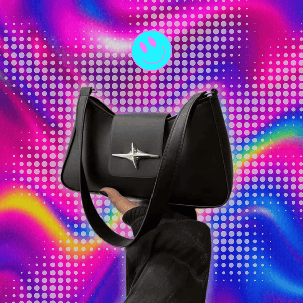 2025 Classic Y2K Small Purse Luxury Brand Female Handbags Vintage PU Leather Shoulder Bags for Women Daily Ladies Underarm Bag