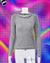 MSCSZ Black See-Though Knitted Sweater Women Fall Thin Mohair Wool Sweater For Women Pullovers O-neck Long Sleeve Top Y2K