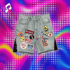 Y2K Cartoon Embroidery Shorts