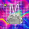 New Y2K Korean Kawaii Cat Ita Bag Cute PU Shoulder Bag Girls Transparent Pocket Harajuku Crossbody Bag Women's Fashion Backpacks