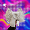 Pearl Female Bag Retro Luxury Designer Handbag Bow Crossbody Bags Fashion Canvas Women's 2023 Trend Shoulder bag Purses