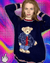 2024 Autumn Winter Women's Vest Japanese Style Cartoon Bear Pullover Vest Sweater Oversize Harajuku Kawaii Clothes Knitted Vest