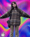 Preppy Grunge Retro Striped Knitted Sweater Autumn O Neck Full Sleeve Jumpers Fairycore Vintage Y2K Aesthetics Grandpa Pullovers