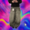 Streetwear New Harajuku Solid Color Washed Baggy Jeans Men Y2K Fashion Retro Punk Casual Joker Gothic High Waist Wide Leg Pants