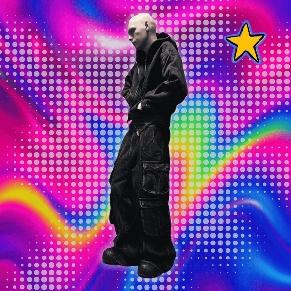 2024 New Gothic Retro Jeans for Men Wide Leg Straight Black Y2k Baggy Jeans Harajuku Hip Hop High Waist Denim Pants Streetwear