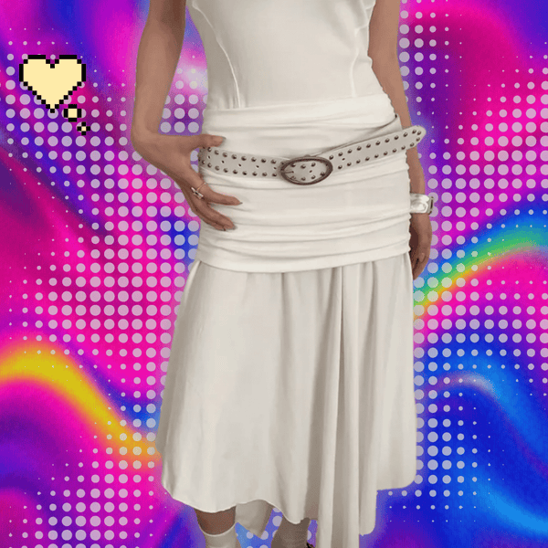 Y2K Boho Rivet Belt
