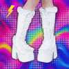 Y2K Fur Knee Boots