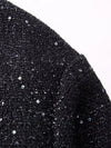 Y2K Shiny Short Sequin Coat