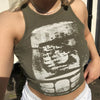 Y2K Corset Tank Top