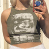 Y2K Corset Tank Top