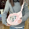 Y2K Heart Pleated Bag